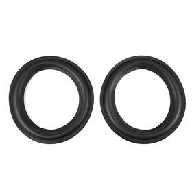 Tihebeyanpc5gn4vwm0 Tihebeyan 2pcs 6 Inch Perforated Rubber Speaker Foam Edge Surround Rings Replacement Pa