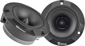Tpt-st2 Timpano 611056238677 Black Slim Super Tweeter 600 Watts 4 Ohm 105 Db 1 In