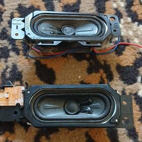 Ce6884 Toshiba 3a0980 Pair Of Speaker Components With Wiring Circuit Board Mpn