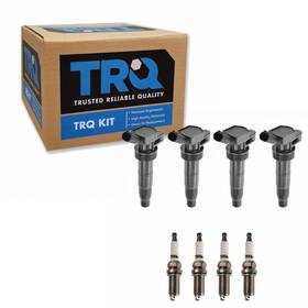 Trq B09hrmrsz7 Ignition Coil And Spark Plug Kit 8 Piece Iridium Plugs Compatible