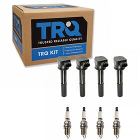 Trq B09hrvdxy9 Ignition Coil Spark Plug Kit Iridium 8 Piece Compatible 2009-2020 Dodge