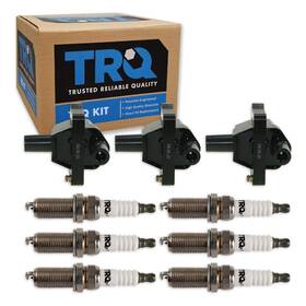 Trq B0bkvdkc1d Ignition Coil And Spark Plug Kit 9 Piece Iridium Plugs Compatible