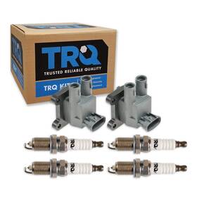 Trq B0bkvdqt27 Ignition Coil And Spark Plug Kit 6 Piece Iridium Plugs Compatible