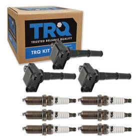 Trq B0bkvh7trr Ignition Coil And Spark Plug Kit 9 Piece Iridium Plugs Compatible
