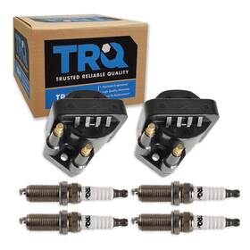 Trq B0bkvjyb5l Ignition Coil Spark Plug Kit Iridium 6 Piece Compatible 2000-2002 Saturn