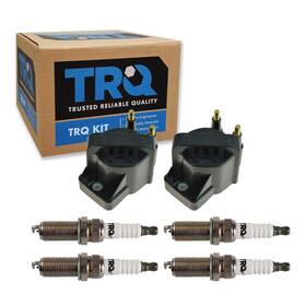 Trq B0bkvkjtjd Ignition Coil And Spark Plug Kit 6 Piece Iridium Compatible 1987-1989 Buick
