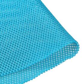 1x1.45m Uxcell 041814672328 Speaker Grill Cloth Polyester Fiber Stereo Mesh Fabric Blue