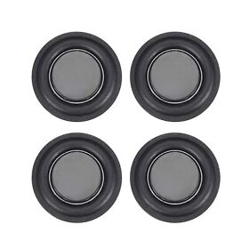 Fvyy974340 Uxcell 4pcs 1.25 Inches 32mm Bass Speaker Passive Radiator Auxiliary Rubber Vi