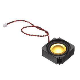 Uxcell 614462544455 3w 4 Mini Speaker 1pcs Full-range Portable Micro Loudspeaker Black Gold