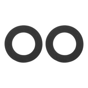 Uxcell 614553489931 Black 3.5 Inch Eva Foam Speaker Edge Surround Rings 2 Pcs