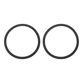 Uxcell 614553490333 Black 12 Inch Eva Foam Speaker Edge Surround Rings 2 Pcs