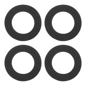 Uxcell 614553490357 Black 3 Inch Eva Foam Speaker Edge Surround Rings 4 Pcs