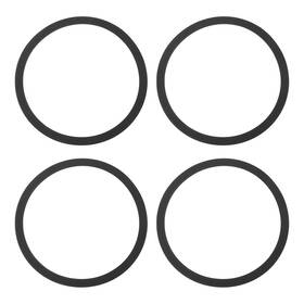 Uxcell 614553490623 Black 12 Inch Eva Foam Speaker Edge Surround Rings 4 Pcs