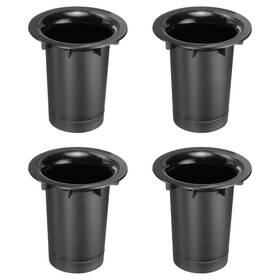 Uxcell 617662883683 4pcs 85x110/3.3 X 4.3 Inch Speaker Port Tube Subwoofer Bass Box