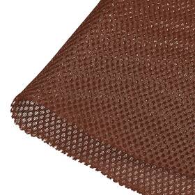 Uxcell 641832259725 Grill Cloth 0.5x1.45 Meters 20x57 Inch Polyester Fiber For Repair Diy Brown