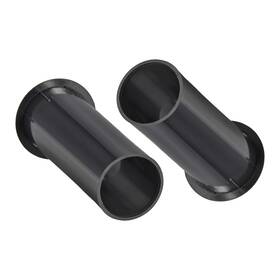 Uxcell 641832260943 2 Pcs 51mm X 142mm Black Speaker Port Tube Subwoofer Bass Reflection
