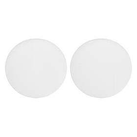 Uxcell 676766088530 2pcs 7 Inch Speaker Grills Without Frame White Metal Mesh Grill