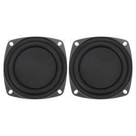 Uxcell 685821956400 2 Pcs Passive Radiator 3 Inch Woofer Vibrating