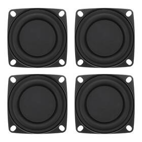 Uxcell 685821956462 4 Pcs Passive Radiator 2 Inch Woofer Vibrating