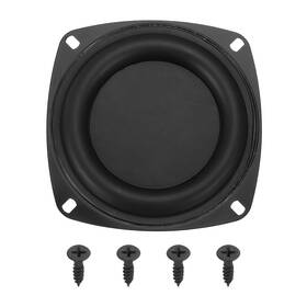 Uxcell 685821956684 1 Pcs Passive Radiator 4 Inch Woofer Vibrating With 4pcs Screw