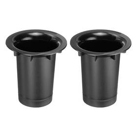 Uxcell 688391503074 2pcs 85x110/3.3 X 4.3 Inch Speaker Port Tube Subwoofer Box Bass Air