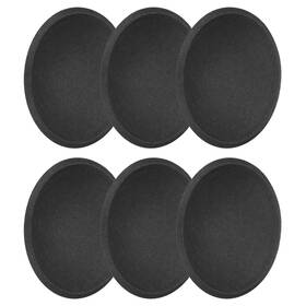 Uxcell 688391504576 6 X Speaker Dust Cap 115mm/4.5 Inch Outer Diameter Dome Paper For Repair