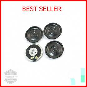 Uxcell 702105546673 4pcs 28mm Dia 1w 8 Ohm Internal Magnet Speaker Loudspeaker For Dvd/evd