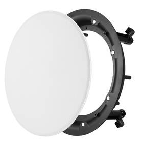 Uxcell 783243619771 Ceiling In-wall Speaker Grille Cover And Base 11 Inch White Round Metal Covers
