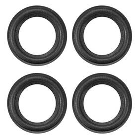 Uxcell 784958438855 2.5 Inch Speaker Foam Edge Surround Rings Replacement For Repair Or Diy 4pcs