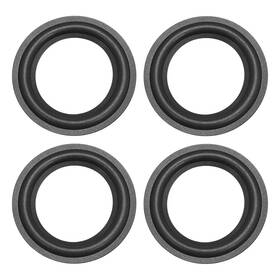 Uxcell 784958439395 4.5 Inch Speaker Foam Edge Surround Replacement For Repair Or Diy 4pcs