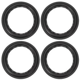 Uxcell 784958519110 8 Inch Speaker Foam Edge Folding Ring Horn Black 4pcs