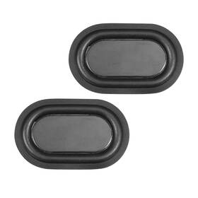 Uxcell 784958647691 52mm Speaker Passive Radiator Vibration Plate Subwoofer Membrane 2pcs