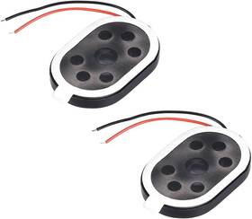 A18111000ux0150 Uxcell 1.5w 8 Ohm Mini Diy Speaker Replacement Loudspeaker 20mm X 30mm 2pcs