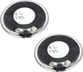 A18111000ux0158 Uxcell 1w 8 Ohm 36mm Round Diy Speaker Replacement Loudspeaker 2pcs