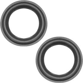A19031300ux0384 Uxcell 6.5 Inch Speaker Foam Edge Surround Rings Replacement Part For Black