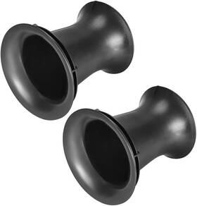 A19042400ux1023 Uxcell 2pcs 65mm X 74mm Speaker Port Tube Subwoofer Bass Reflex Woofer