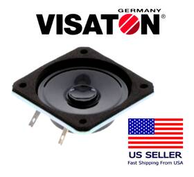 K50-sq Visaton Nib 5cm 2 Inch Waterproof K50 Sq 3w 8 Ohm Premium Full-range Speaker 10khz