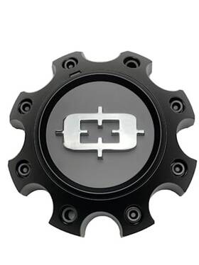 C360-8v Vision Wheel Matte Black 8 Lug Center Cap