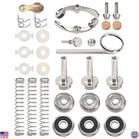 B09hgmz9vr Visit The Yootones Store Trumpet Repair Kit - Finger Buttons Valve Cap Screw Drain Key Spring