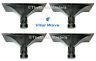 Vw515pzx4 Vital Wave Pack Inch Piezo Flush Mount Horn Tweeters Home