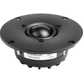 Tw030wa06 Wavecor 30mm Textile Dome Tweeter With Rear Chamber And Ferrofluid 4ohm