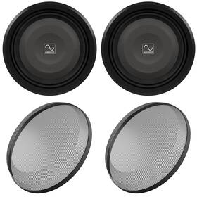 Thinpro12-4 Wavtech 199730002894 2 Woofer With Grilles