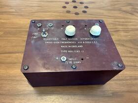 Wharfedale 400/cr3 Wharfdale Hs/cr3 Vintage Crossover Unit Single Tested Working
