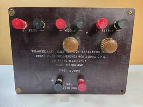 Wharfedale Hs/cr3 Wharfdale Vintage Crossover Unit Single Tested Working