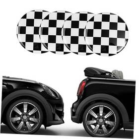 St99ck Xotic Tech Direct #st99ck 4s 4x Checker Pattern Style Wheel Center Cap Cover Checkerboard