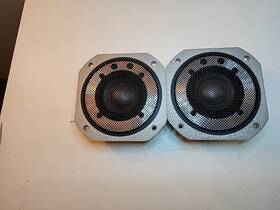 Ns-200m Yamaha Ja0605 4 Inch Midrange Speakers Pair Tested And Working