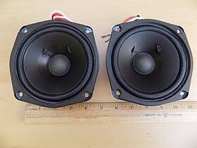 Yct-dsc10 Yamaha Yst-sc10 4.5 Inch 8 Ohm Full Range Speaker Pair
