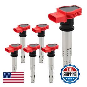 B07dfgc3mb Yhtauto Set Of 6 Ignition Coil Pack Replacement For Audi A4 Quattro Q5 Q7 A5