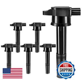 Yhtauto B07dfgphgm Set Of 6 Ignition Coil Pack Replacement For Mitsubishi Galant 2004-2007