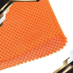 Zaplyte 614462057986 Orange Speaker Mesh Grill Stereo Fabric Dustproof 50cm X 160cm 20 Inch X63